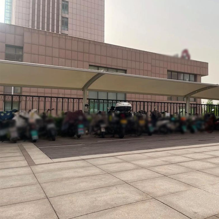 枣强县膜结构电动车棚